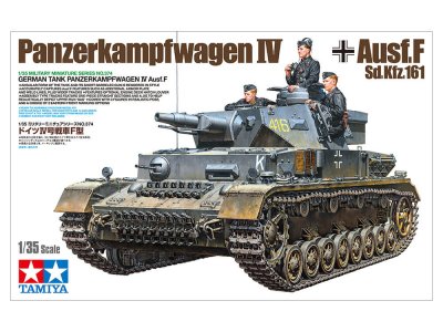 Zoom bild av 35374 German Tank Panzerkampfwagen IV Ausf.F 1/35 Tamiya