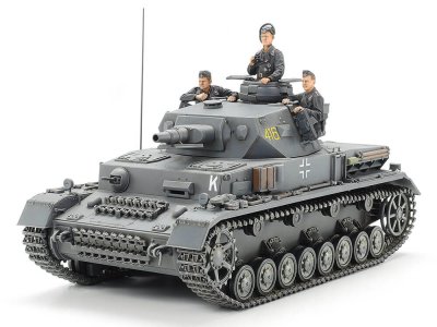 Zoom bild av German Tank Panzerkampfwagen IV Ausf.F 1/35 Tamiya