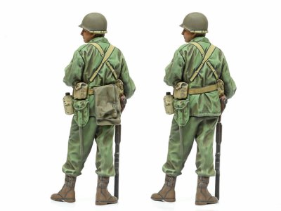 Zoom bild av U.S. Infantry Scout Set 1/35 Tamiya