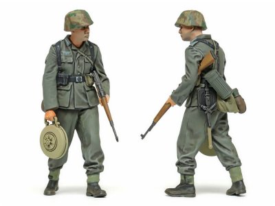 Zoom bild av German Infantry Set (Late WWII) 1/35 Tamiya