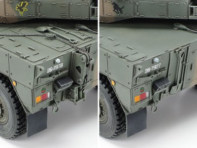 Zoom bild av Japan Ground Self Defense Force Type 16 Mobile Combat Vehicle C5 with Winch 1/35 Tamiya