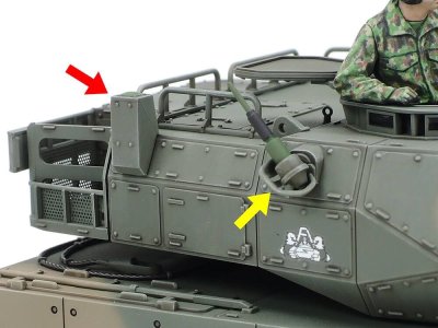 Zoom bild av Japan Ground Self Defense Force Type 16 Mobile Combat Vehicle C5 with Winch 1/35 Tamiya