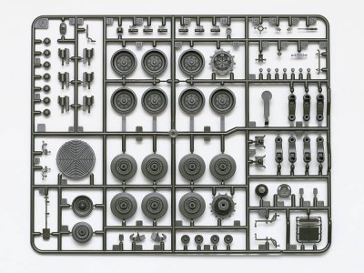 Zoom bild av German Main Battle Tank Leopard 2 A7V 1/35 Tamiya