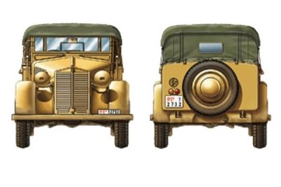 Zoom bild av Italian/German 508CM Coloniale Staff Car( Re-Release - Limited Edition) 1/35 Tamiya