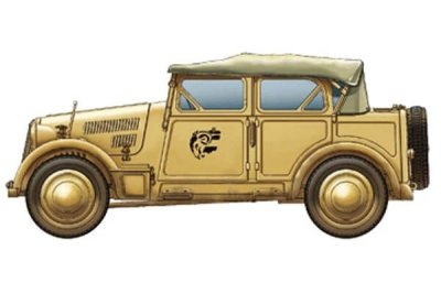 Zoom bild av Italian/German 508CM Coloniale Staff Car( Re-Release - Limited Edition) 1/35 Tamiya