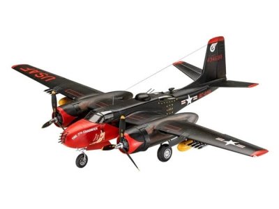 Zoom bild av B-26 Invader 1:48 Revell