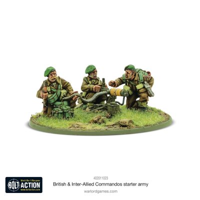 Zoom bild av British & Inter-Allied Commandos 28mm Bolt Action Warlord Games