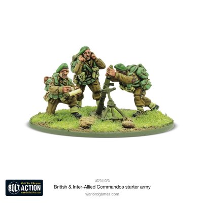 Zoom bild av British & Inter-Allied Commandos 28mm Bolt Action Warlord Games
