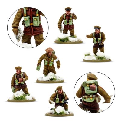 Zoom bild av British & Canadian infantry (Winter) Platoon 28mm Warlord Games
