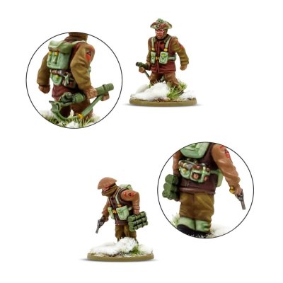 Zoom bild av British & Canadian infantry (Winter) Platoon 28mm Warlord Games