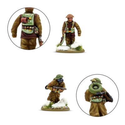 Zoom bild av British & Canadian infantry (Winter) Platoon 28mm Warlord Games