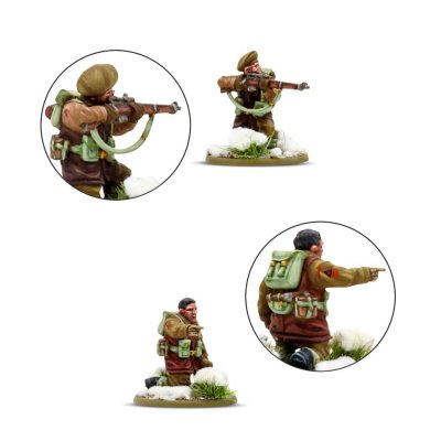 Zoom bild av British & Canadian infantry (Winter) Platoon 28mm Warlord Games