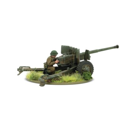 Zoom bild av British 6-Pounder Anti-Tank Gun (plastic) 28mm Bolt Action