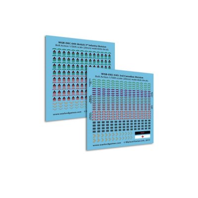 Zoom bild av British and Canadian decals 28mm
