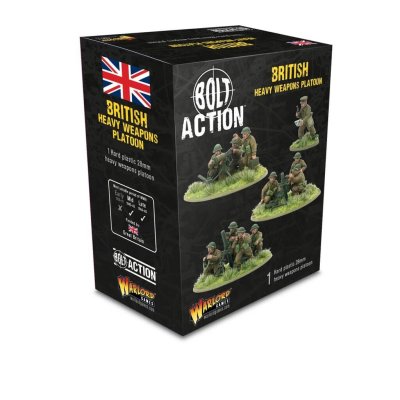 Zoom bild av 402011029 British Heavy Weapons Platoon (plastic) 28mm Bolt Action Warlord Games