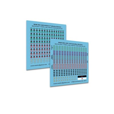 Zoom bild av British and Canadian decals 28mm