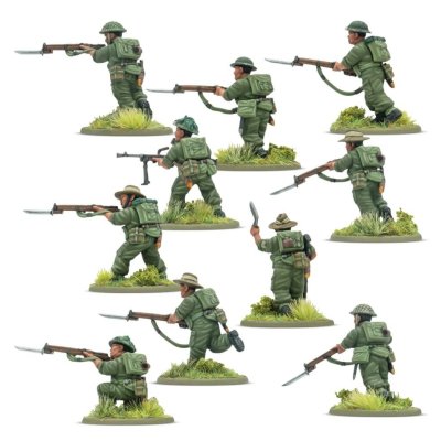 Zoom bild av Gurkha Infantry Platoon Warlord 28mm Bolt Action Warlord Games