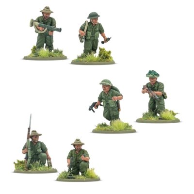 Zoom bild av Plastic Gurkha Infantry Platoon 28mm