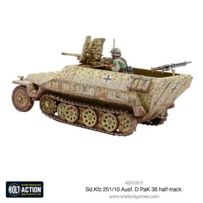 Zoom bild av Sd.Kfz 251/10 ausf D (37mm Pak) Half Track