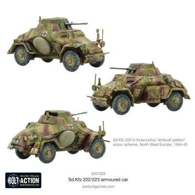 Sd.Kfz 222 armoured car 28mm Bolt Action