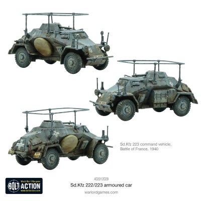 Sd.Kfz 223 armoured car 28mm Bolt Action
