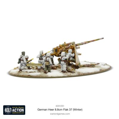 Zoom bild av German Heer 8.8cm Flak 37 (Winter) 28mm