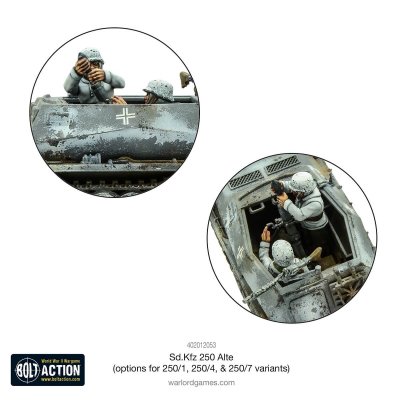 Zoom bild av Mortar Crew Sd.Kfz 250/7 28mm Bolt Action