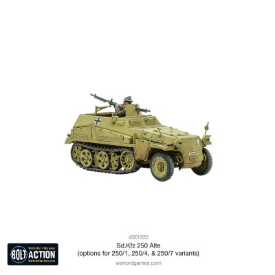 Zoom bild av Sd.Kfz 250 Alte (Options for 250/1, 250/4 & 250/7) Warlord Games