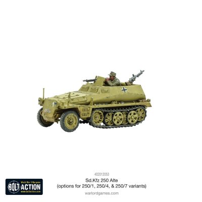 Zoom bild av Sd.Kfz 250 Alte (Options for 250/1, 250/4 & 250/7)