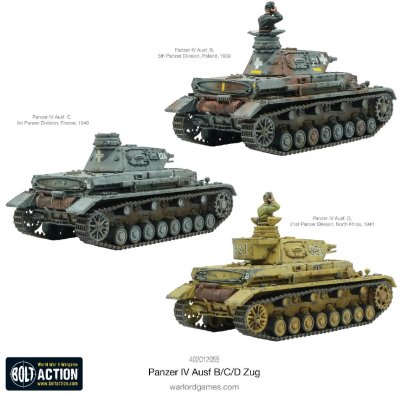 Zoom bild av Panzer IV Ausf. B/C/D Zug 28mm