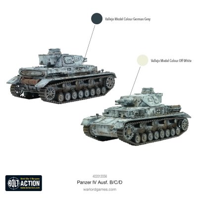 Zoom bild av Panzer IV Ausf. B/C/D Warlord Games