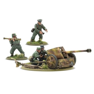 Zoom bild av 402012057 German Pak 40 Anti-Tank Gun Warlord 28mm Bolt Action Warlord Games
