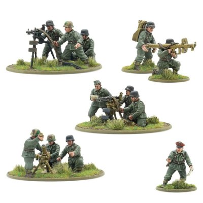 Zoom bild av 402012058 German Heavy Weapons Platoon 28mm Bolt Action Warlord Games