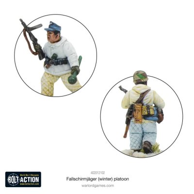Zoom bild av German Fallschirmjäger Winter 28mm