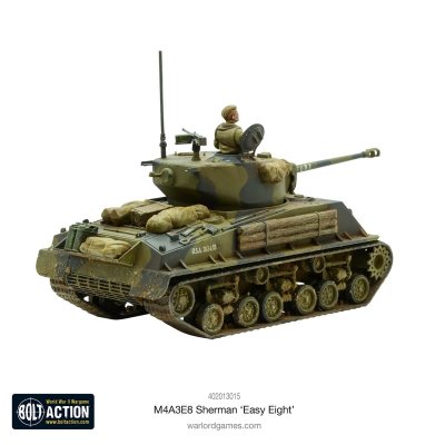 Zoom bild av M4A3E8 Sherman Easy Eight 28mm Bolt Action