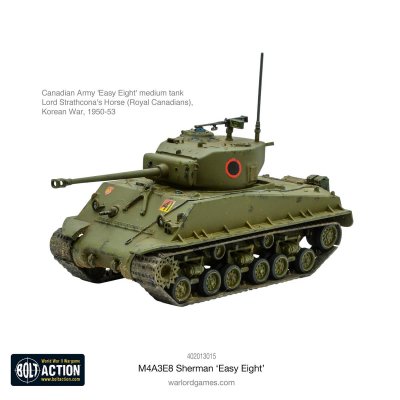 Zoom bild av Canadian Army M4A3E8 Sherman Easy Eight Korean War 28mm