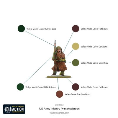 Zoom bild av Paint scheme Winter US Army Infantry