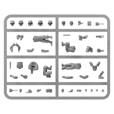 Zoom bild av US Army Heavy Weapons Platoon (plastic) sprue 28mm Warlord Games