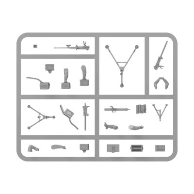 Zoom bild av US Army Heavy Weapons Platoon (plastic) sprue 28mm Warlord Games