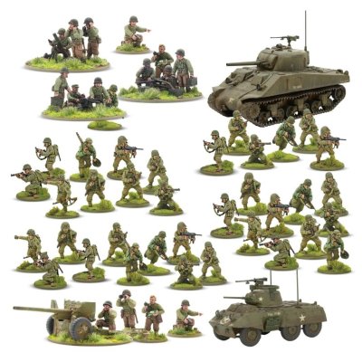 Zoom bild av Stars and Stripes US Army Starter Army 28mm Bolt Action Warlord Games