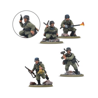 Zoom bild av German Veteran Infantry Platoon Bolt Action