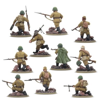 Zoom bild av Soviet Army Infantry Platoon 28mm Bolt Action Warlord Games