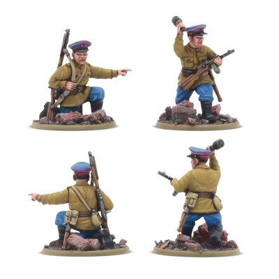 Zoom bild av Soviet Army Infantry Platoon 28mm Bolt Action