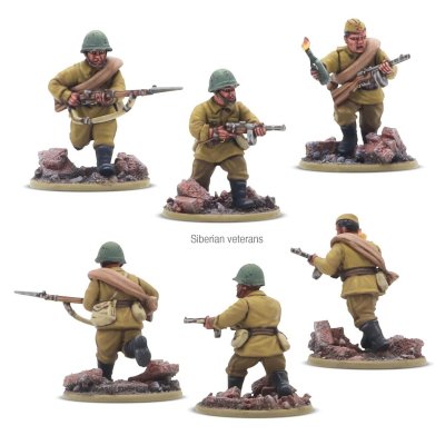 Zoom bild av Soviet Army Infantry Platoon 28mm