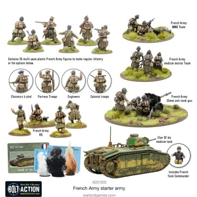 Zoom bild av French Army Starter Army 28mm Bolt Action