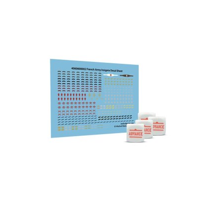 Zoom bild av French Army Heavy Weapons Platoon Decals and Order Dice