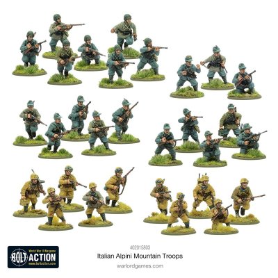 Zoom bild av Italian Alpini Mountain Troops 28mm