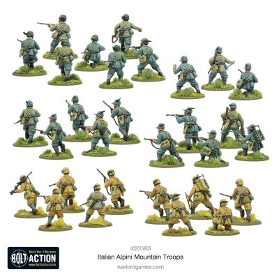 Zoom bild av Italian Alpini Mountain Troops 28mm Bolt Action