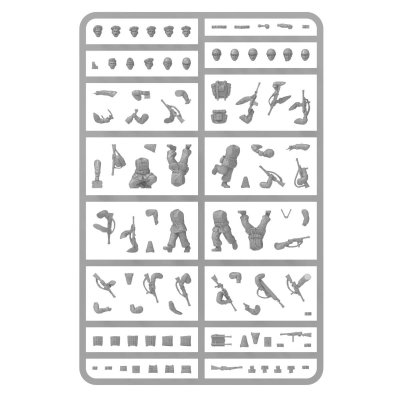 Zoom bild av Italian Paracadutisti Platoon sprue