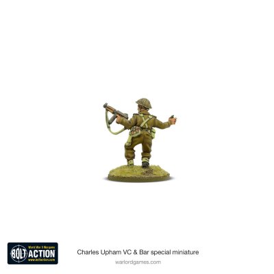 Zoom bild av 4020300128 Capt Charles Upham VC & Bar (Special Edt Miniature) 28mm Bolt Action Warlord Games
